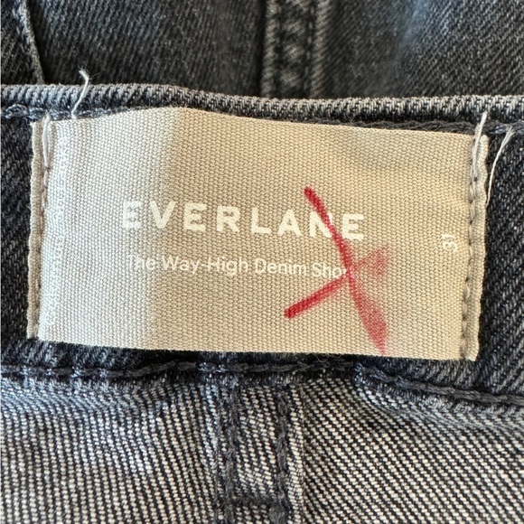 Everlane The Way-High Denim Short, Size 31 - Picture 5 of 8
